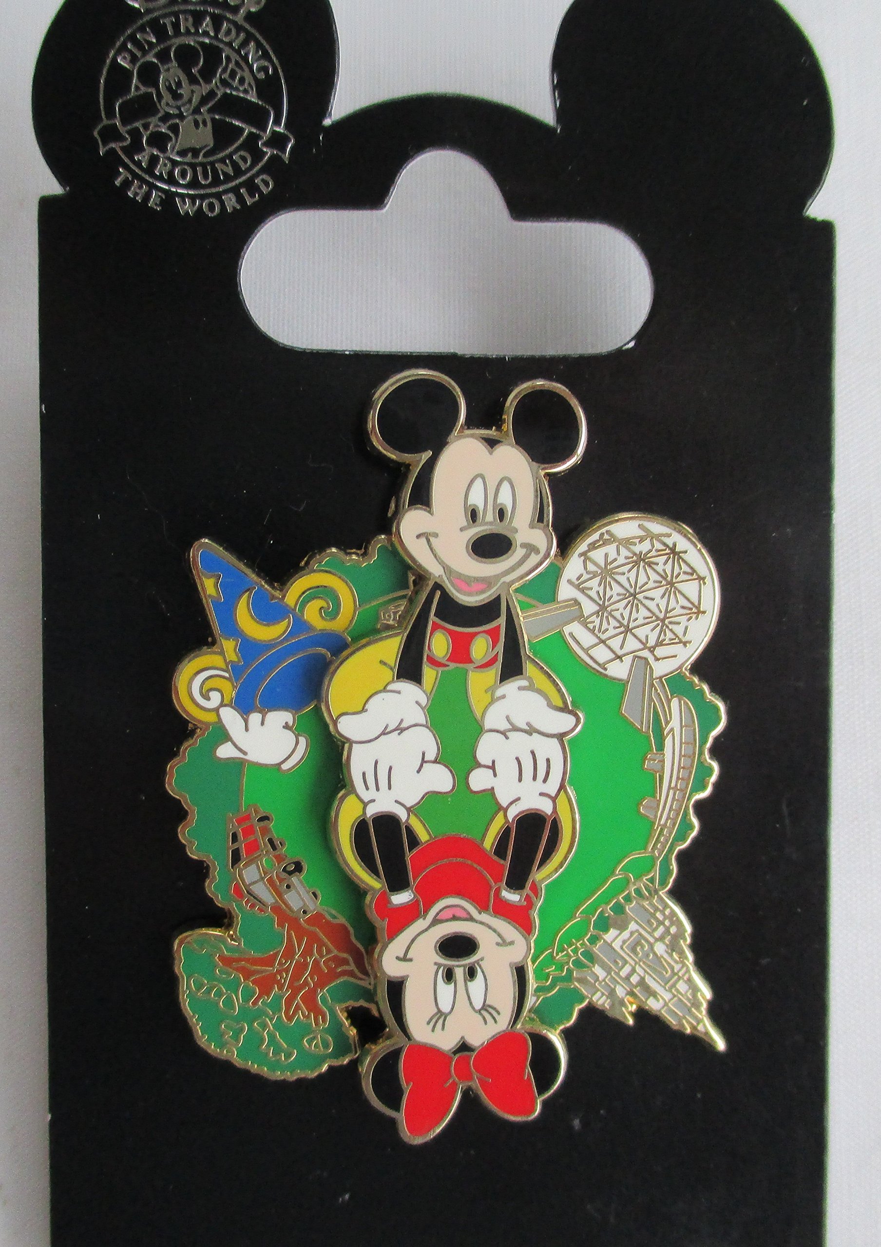 Amazon.com: Disney Mickey & Minnie 4 Parks Spinner Icons